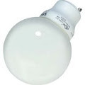 Satco S8221 15G25/GU24/2700K/120V 15 Watt GU24 Base Globe CFL Bulb 2700K