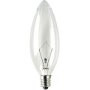 Bulbrite 460015 KR15CTC/25 15 watt 120 volt B8 Candelabra Screw Krypton/Xenon