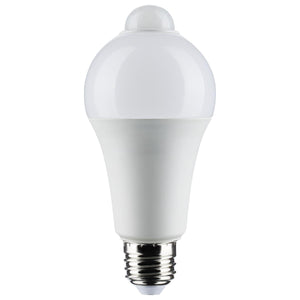 Satco S11445 12A19/PIR/930/120V/ND 12 Watt A19 LED 3000K 1050 Lumens 120 Volt PIR Sensor