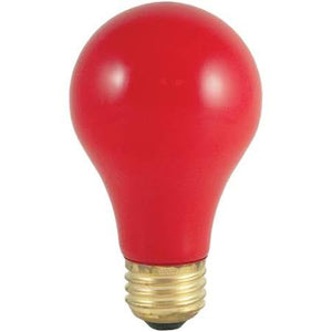 Bulbrite 106740 40A/CR 40 watt Ceramic Red 120 volt A19 Medium Screw (E26) Base