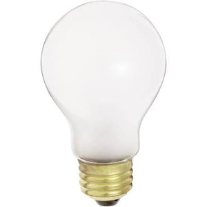 Satco S3950 25 Watt A19 Incandescent Frost 2500 Average