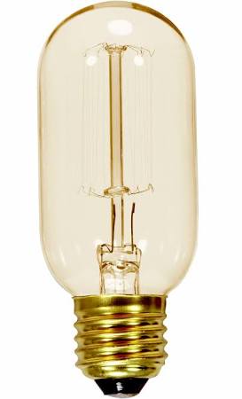 Satco S2425 40G25/CL/15S/120V Vintage G25 Bulb