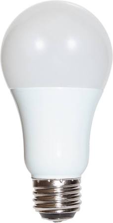 Satco S9316 3/9/12A19/3WAY LED/2700K/120V 3WAY A19 LED 3W 2700K Bulb