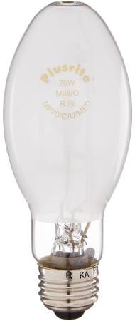 Plusrite 1034 MP70/ED17/C/U/4K 70W Metal Halide Medium Base Coated Lamp Protected