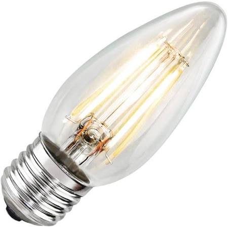 Bulbrite 776662 LED4B11/27K/FIL/E26/2 Filaments E26 Base B11 Bulb Clear - NOW 776862