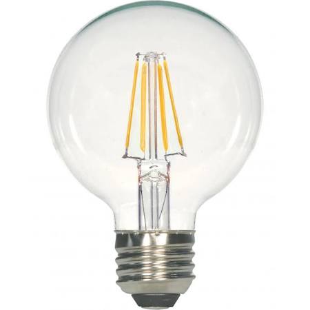 Replacement for Satco S9563 4.5G25/CL/LED/E26/27K/120V 4.5W Clear LED G25 Globe Light Bulb - NOW S11365
