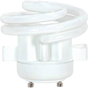 Satco S8227 13T2/SQUAT/GU24/2700K/120V 13W GU24 2700K Mini Spiral REPLACES MLS13GUSWW