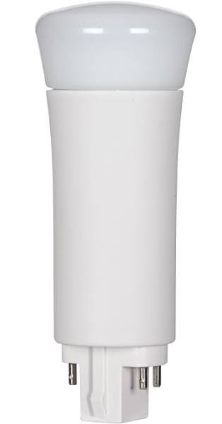 Satco S29861 9WPLV/LED/850/DR/4P 9W LED Vertical 4 Pin Lamp