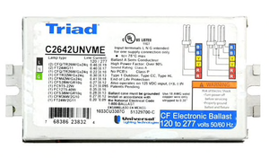 Universal C2642UNVMES Universal Triad Ballast with Studs